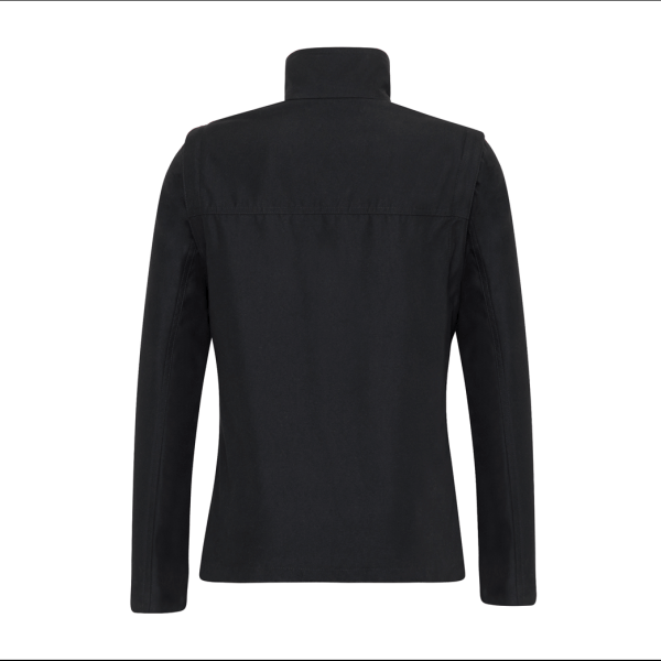 Black Executive Detachable Jacket For Women